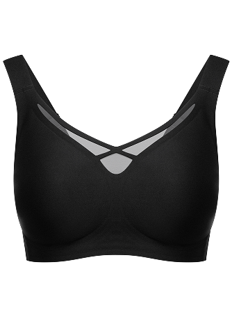 Бюстгальтер с х-сеткой