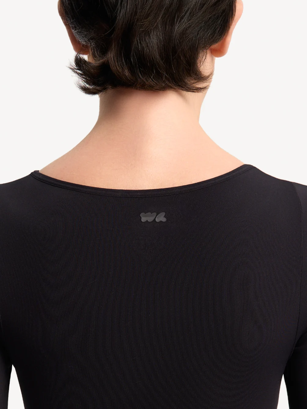 Боди-лонгслив с вырезом лодочка