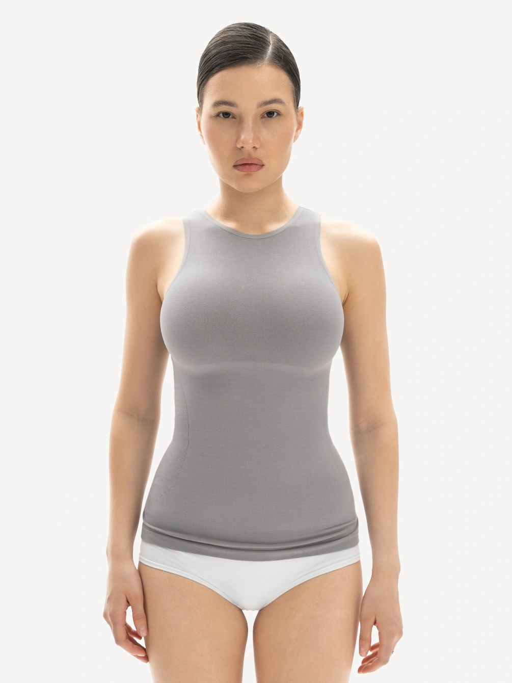 Майка c высоким вырезом Viscose Shape