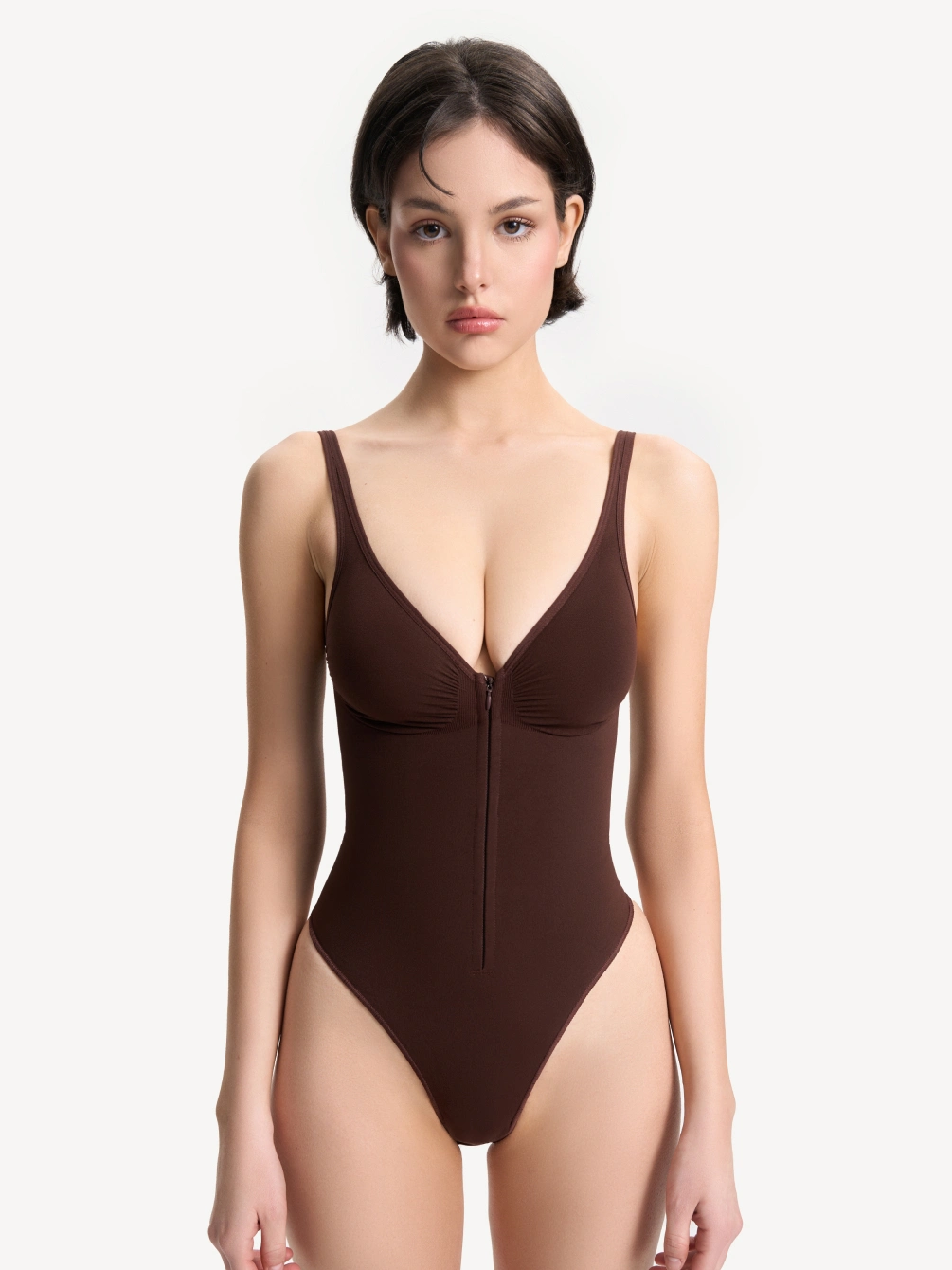 Боди моделирующее на молнии