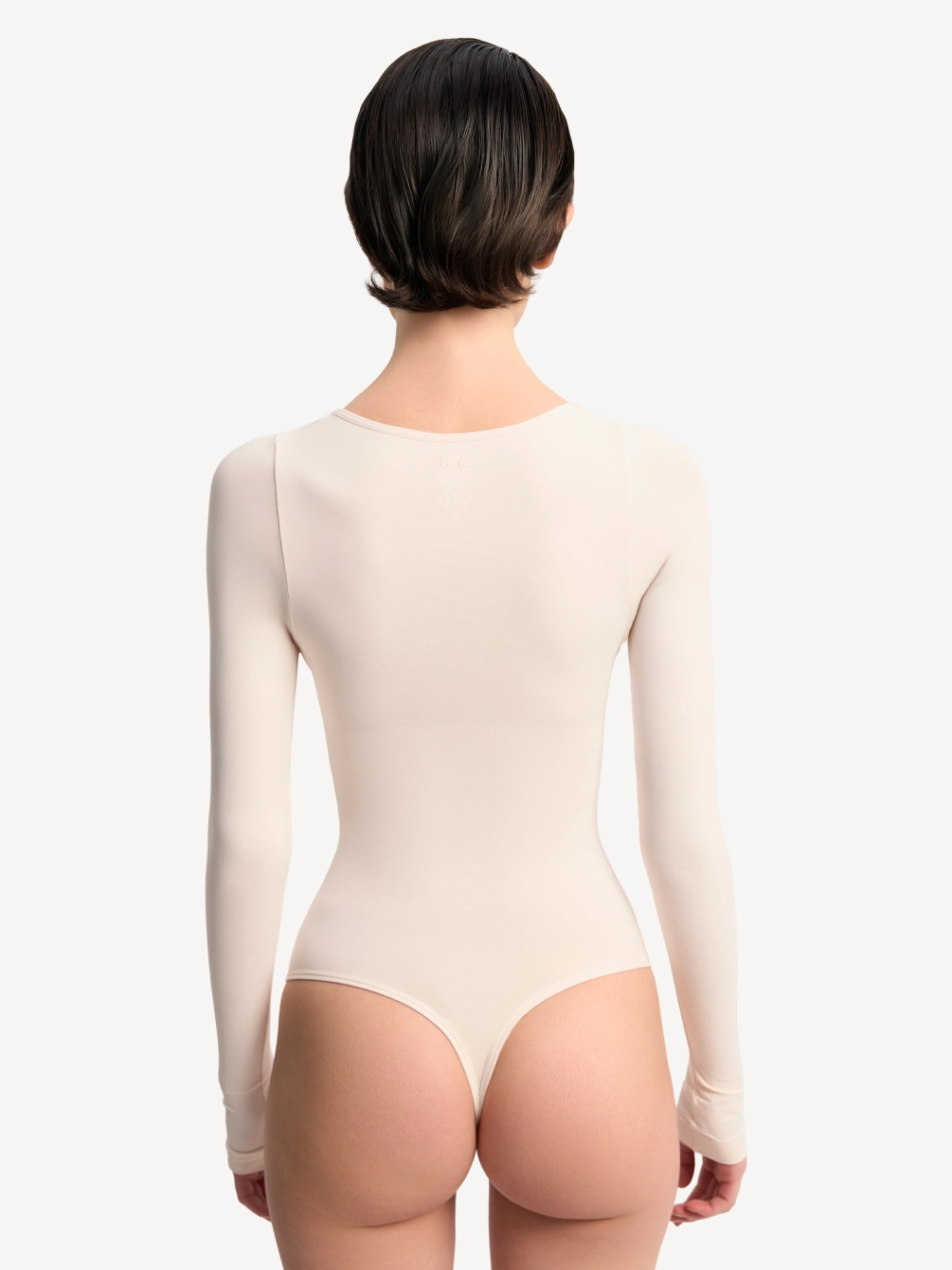 Боди-лонгслив с вырезом лодочка