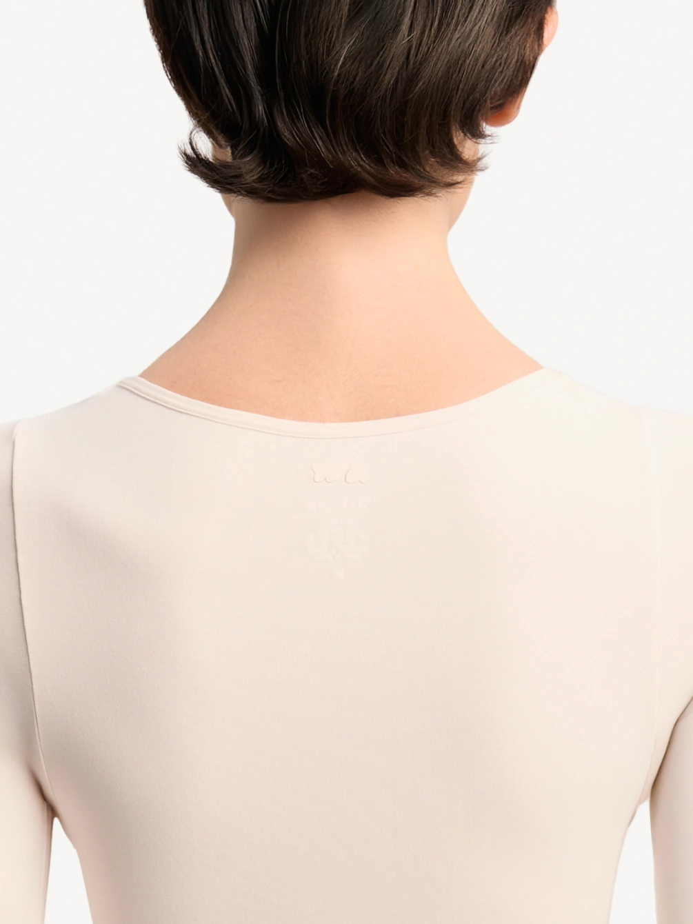 Боди-лонгслив с вырезом лодочка