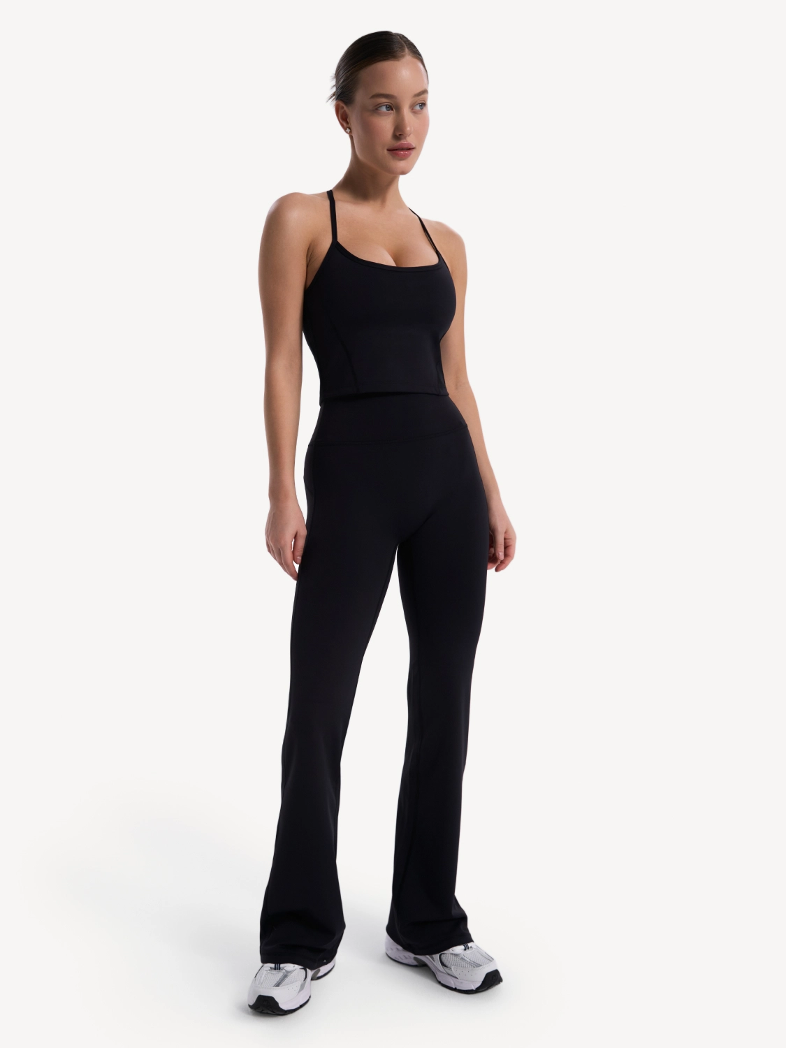 Леггинсы клеш спорт