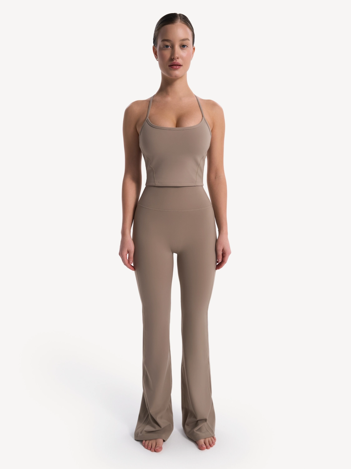 Леггинсы клеш спорт