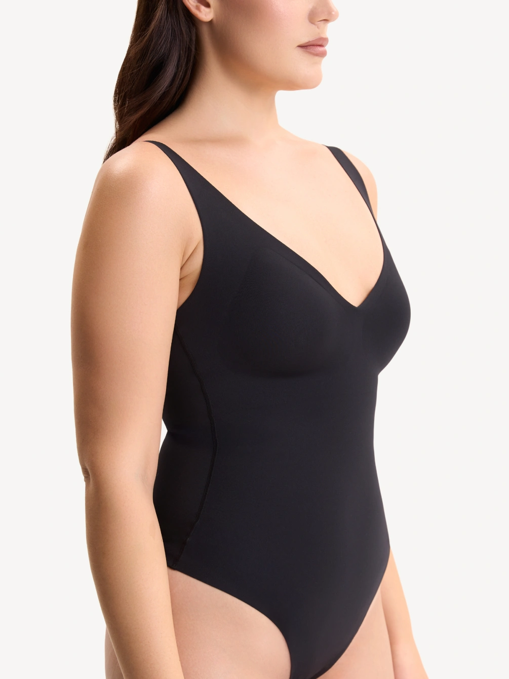 Моделирующее боди с чашками-вкладышами