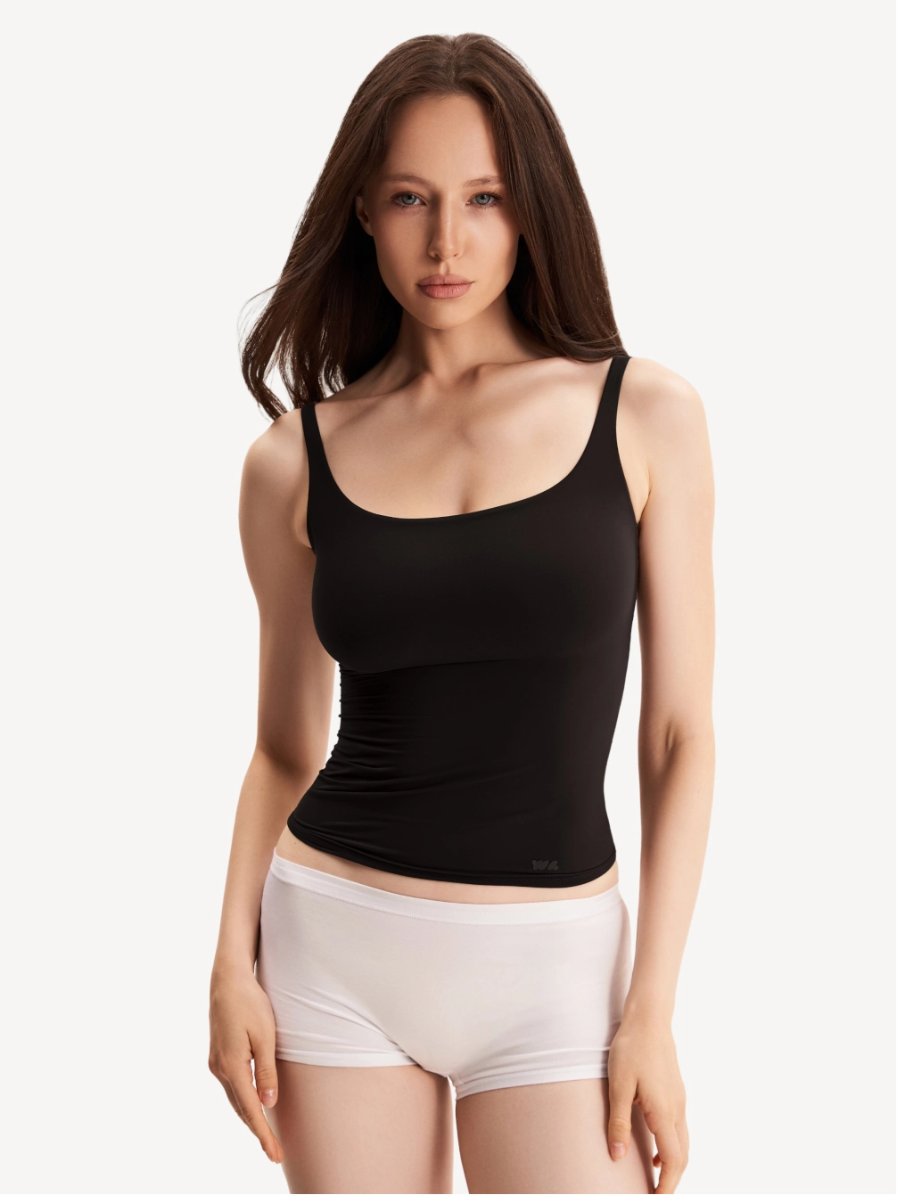 Майка с облегающим силуэтом