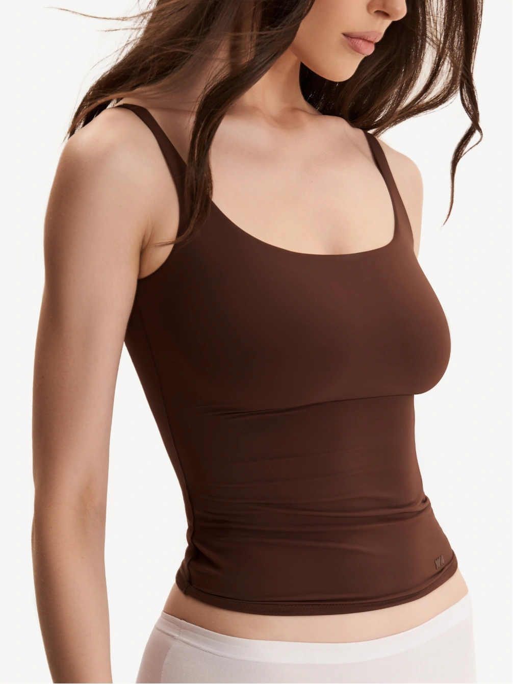 Майка с облегающим силуэтом