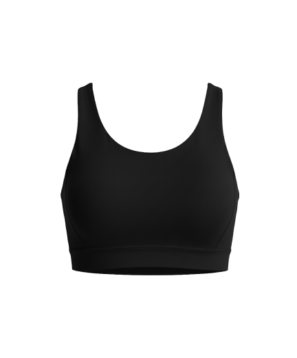 Спортивный топ с чашками-вкладышами